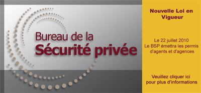 Agence de sécurité et d’enquête privée Montréal, Québec, Canada Agence de sécurité et d'enquête privée Montréal, Québec, Canada